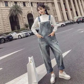 

Plus Size 4XL Boyfriend Jeans For Women Denim Jumpsuits Harem Pants Women Summer Jumpsuit Casual Jeans Overalls For Women C5394