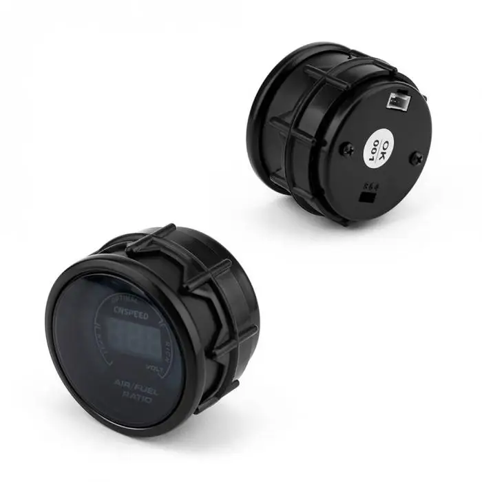 Car 2 Inch 52mm 2 in 1 Air Burning Table Voltage Gauge Durable Digital Display F-Best