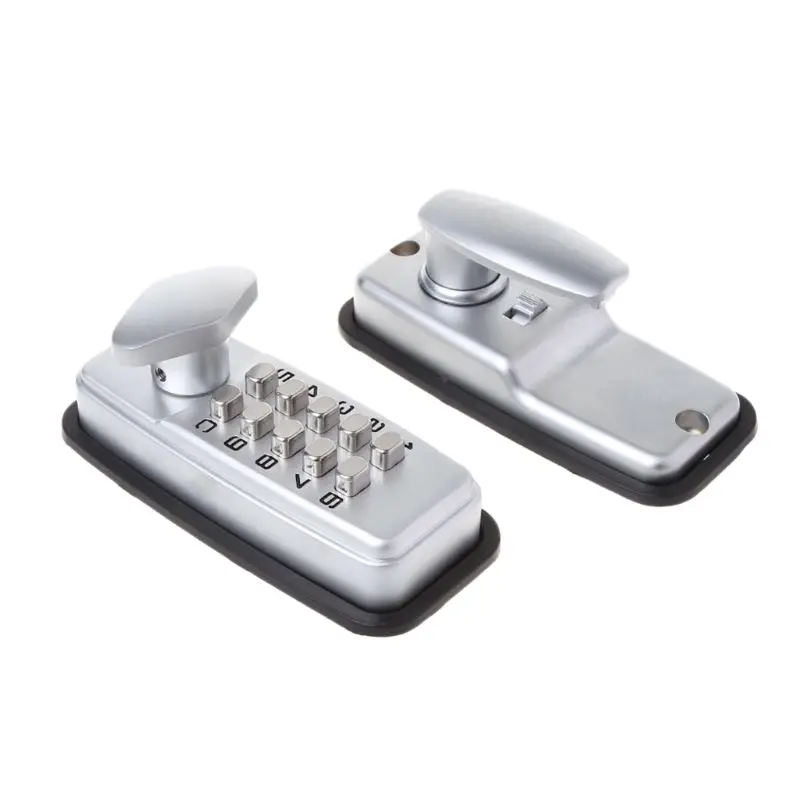 

Zinc Alloy Miniature Digital Push Button Mechanical Lock With Combination Code