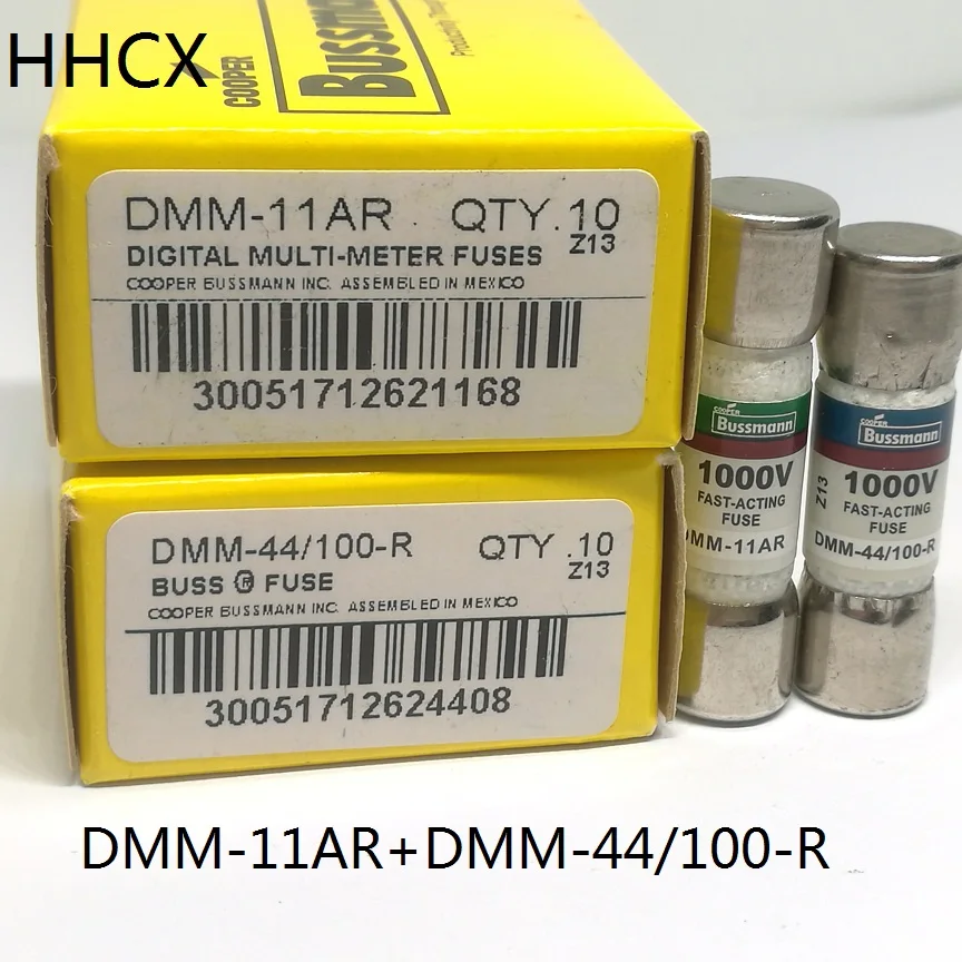 1pair= Dmm11ar + Dmm44/100r 1000vac/dc Fastacting Fuse For Fluke