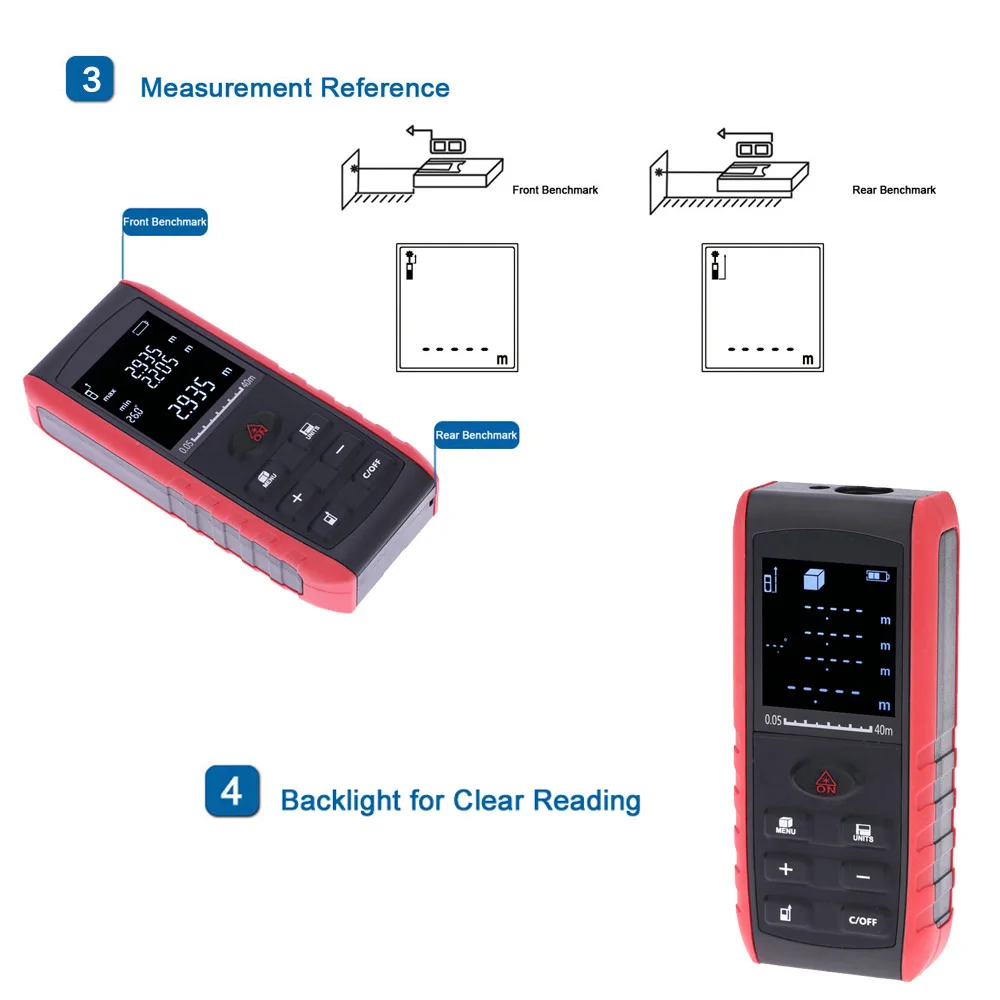 Дальномер лазерный KKMOON 40/60/80/100 м|laser rangefinders distance|distance meterlaser rangefinder |