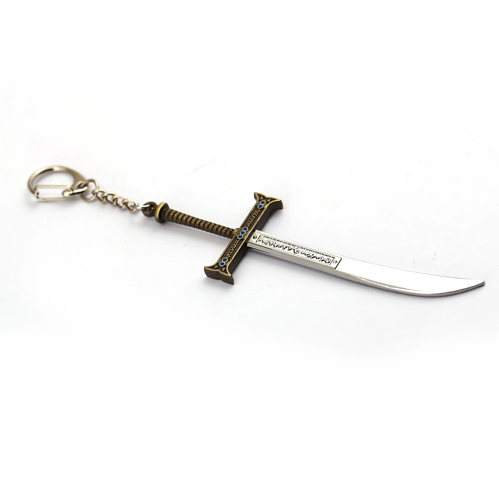J Store Ein Stuck Shichibukai Keychain Hawkeye Waffe Schlussel Halter Schwarz Schwert Auto Tasche Schlussel Ketten Manner Schmuck Chaveiro Jj13086 Key Chains Aliexpress