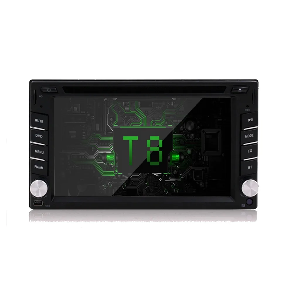 Top Universal 2 Din Android 8.1 Car Dvd Player GPS+wifi+bluetooth+radio+quad Core+ddr3+Capacitive Touch Screen+car Pc+stereo 0