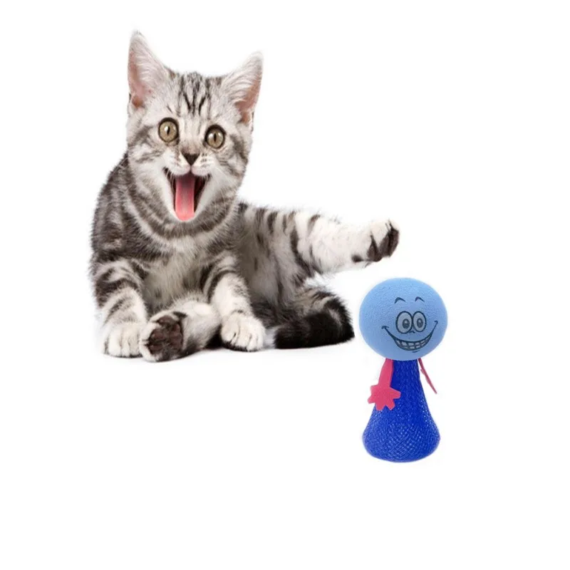 Забавная прыгающая игрушка для кошек кошка прыгающая Игрушка Щенок Котенок интерактивный Мячи попрыгуны игрушка, Головоломка Кошка котенок для игры со щенком игрушка