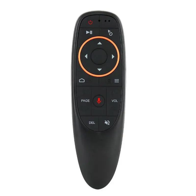 

G10 Voice Remote Control 2.4G Wireless Air Mouse Microphone Gyroscope IR Learning for Android tv box T9 H96 Max X96 mini