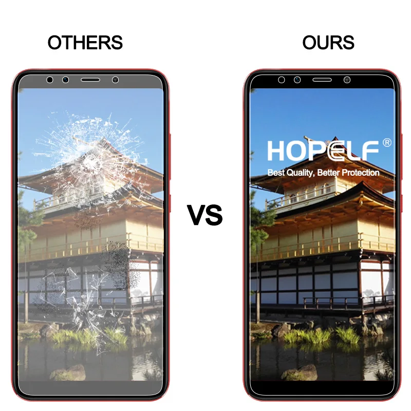 HOPELF закаленное стекло для Xiaomi Mi A2 защита экрана 9H 2.5D Защитное стекло для телефона для Xiaomi Mi A2 закаленное стекло