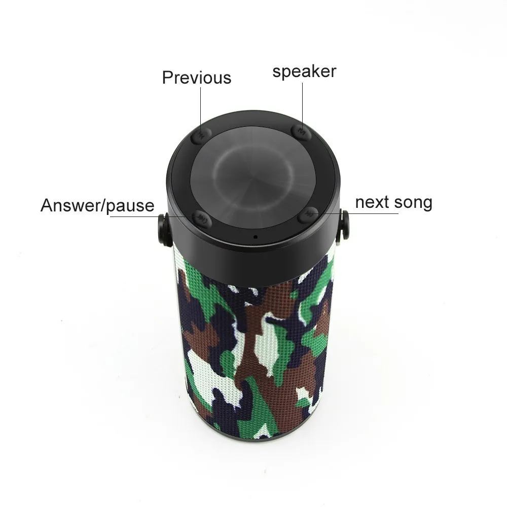 Portable High Power Bluetooth Speaker Subwoofer Sound Box Music Column Wireless Computer Speakers Boombox Acoustic System
