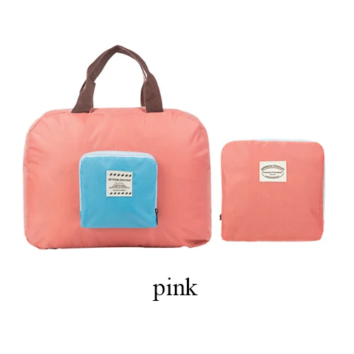 Luluhut функциональная камера мешок большие размеры дорожная сумка для хранения складной высокого качества tour мешок дома сортировки органайзер bag - Цвет: pink