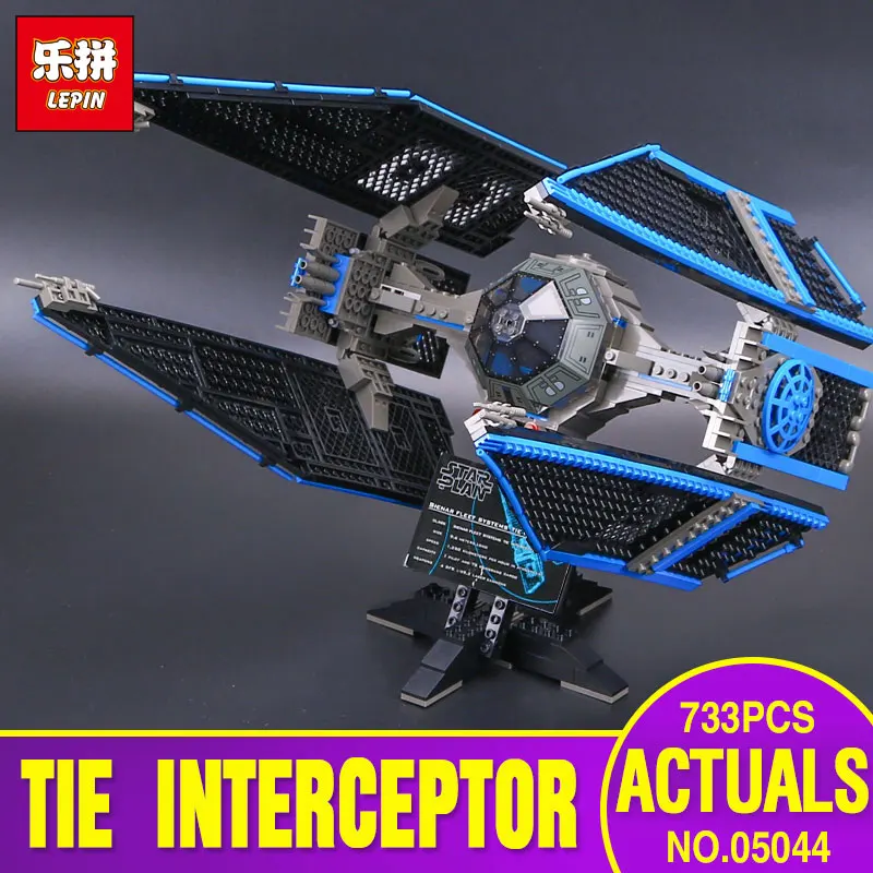 Lepin 05044 Star Series Wars Limited Edition The TIE Interceptor Educational Bricks Model Toy Legoing 7181 Building Blocks Gift Lepin 05044 Star Series Wars Limited Edition The TIE Interceptor Educational Bricks Model Toy Legoing 7181 Building Blocks Gift