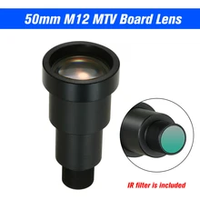 1/3 ''HD 1.3MP 50 мм Starlight cctv объектив 6,7 градусов M12 крепление стойка MTV Инфракрасный объектив для видеонаблюдения видеокамер