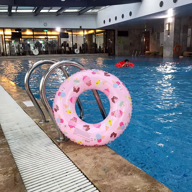 

60/70/80/90CM Adult children's swimming laps buoy Swim ring More children sit lap Inflatable buoy underarm circle Toys