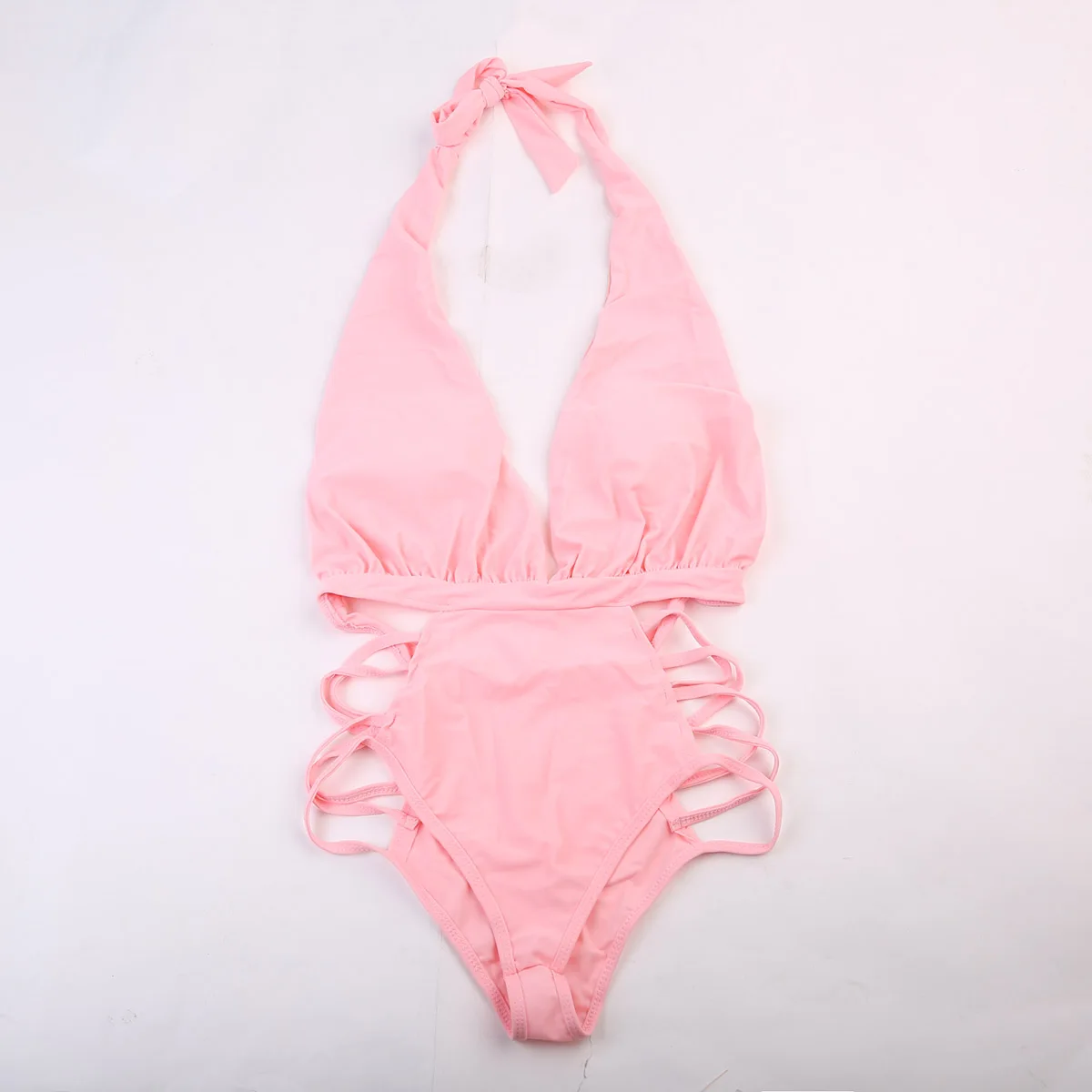Новые популярные женские One Piece бинты Комбинезоны Push Up Solid повседневный костюм