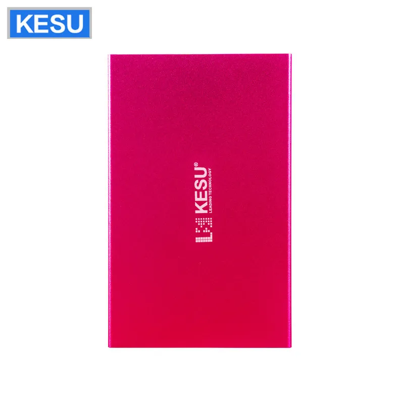 KESU. disco duro externo logotipo personalizado HDD USB2.0 60g 160g 250g 320g 500g 750g g 1 tb HDD de 2 tb de almacenamiento para PC Mac Tablet TV