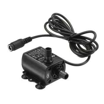 

QR50H DC 12V 4M Water Pump 10W 400L/H Flow Rate Brushless Motor Submersible Pump