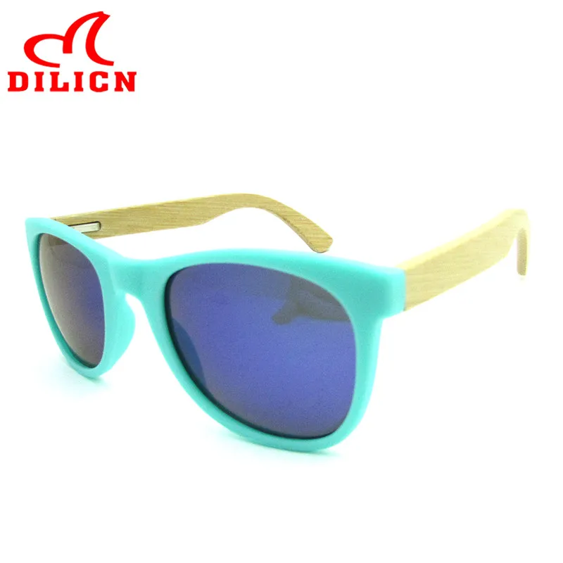 

Nature Bamboo Kids Sunglasses Children Boys Girls Polarized Mirror Sun Glasses Baby UV400 Eyewear