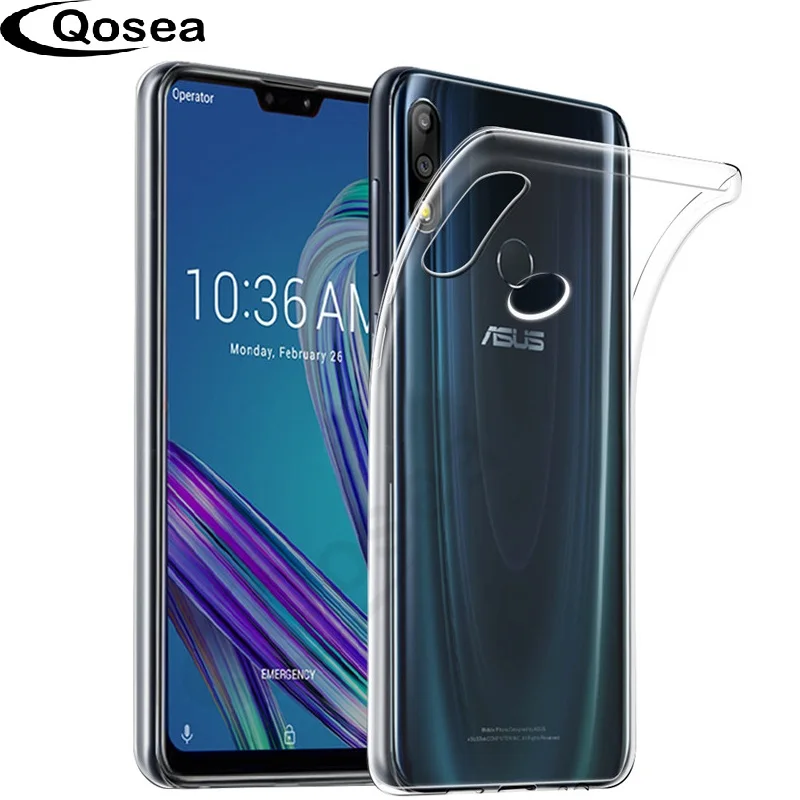 Qosea Smartphone Case For Asus Zenfone Max Pro M2 ZB631KL Slim Silicone Soft Crystal TPU For Asus Zenfone Max M2 ZB633KL Cover Qosea Smartphone Case For Asus Zenfone Max Pro M2 ZB631KL Slim Silicone Soft Crystal TPU For Asus Zenfone Max M2 ZB633KL Cover