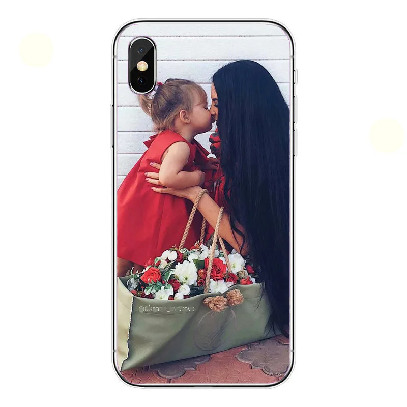 Модный черный коричневый Чехол для iPhone X XS Max XR 8 7 6 6s Plus 5 5s SE 4S силиконовый женский