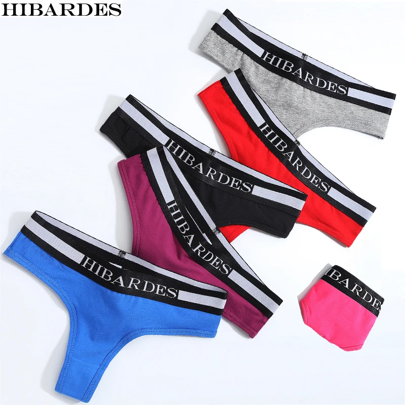 

6 pcs/lot Women's Sexy lingerie Cotton Bandage Low Waist Underwear G String Womens Thong calcinha tanga cueca pink Panties
