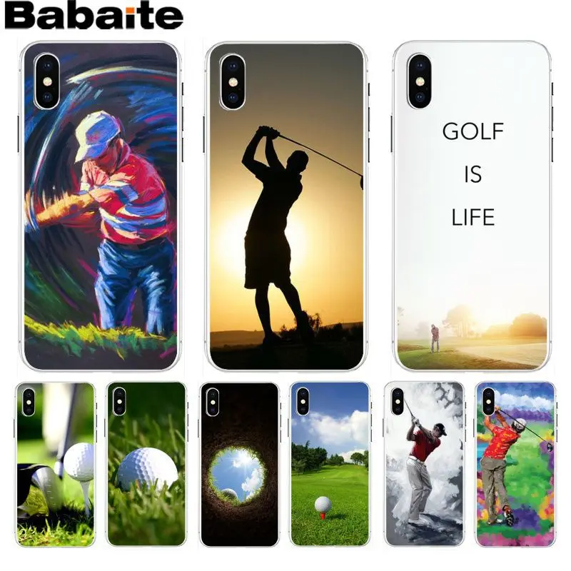 Новое поступление спортивный Ультратонкий чехол для телефона greatest Golf Balls Для iPhone