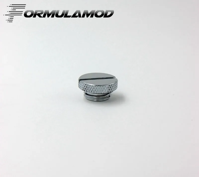 FormulaMod Fm-YZDT паз вилки, черный/серебристый G1/4 пробки для воды, можно крутить с монетой - Цвет лезвия: Silver