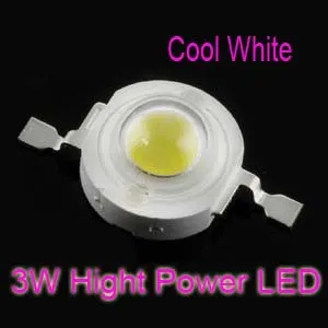 

10pcs 3W LED Cool White 6000k 6500k Lamp Light High Power Chip Energy Saving 180-210 Lumen