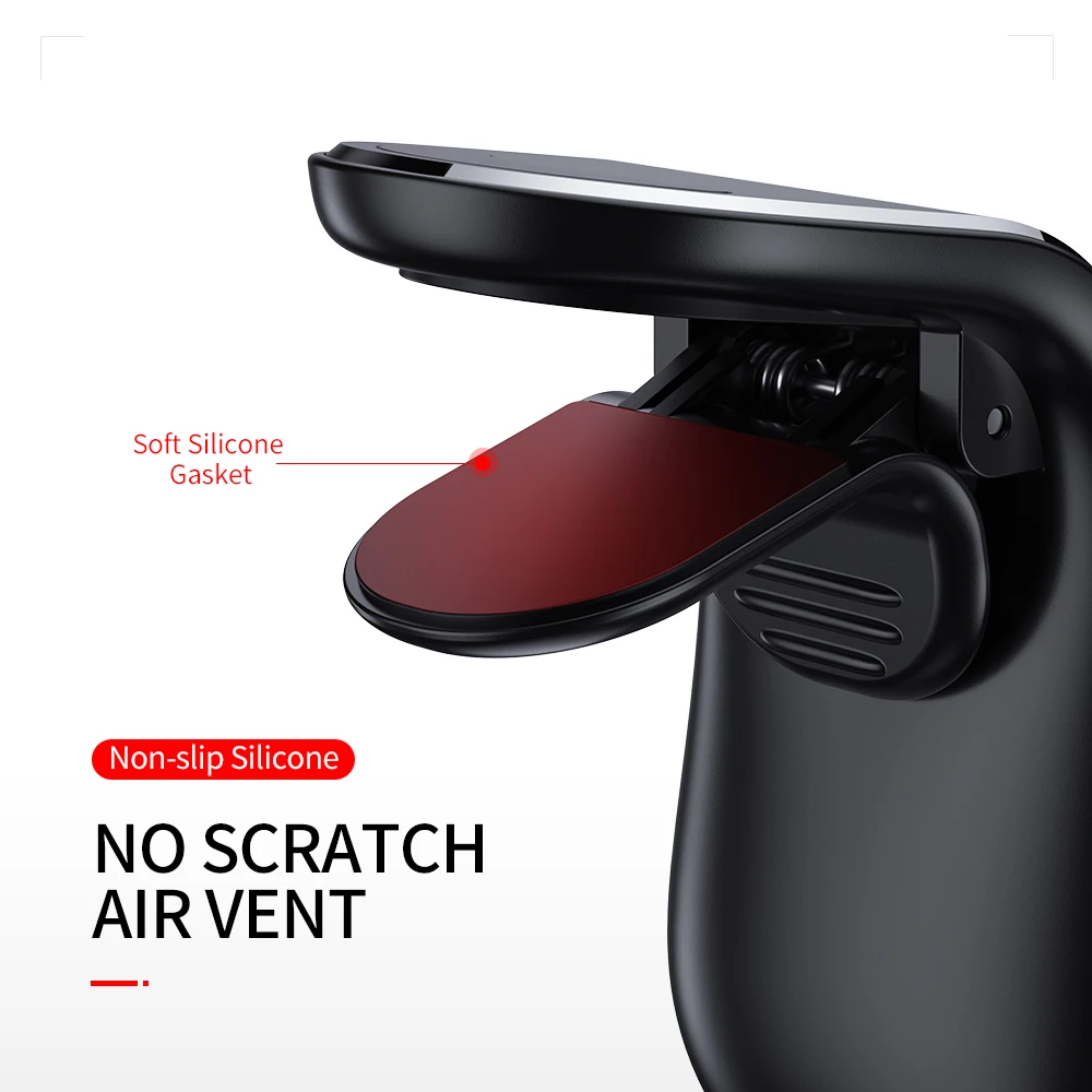 

Magnetic Car Smart Phone Stand Rock Smart Phone Seat Vent Installed Mobile Magnet Support Battery In The Car for IPhone Samsung