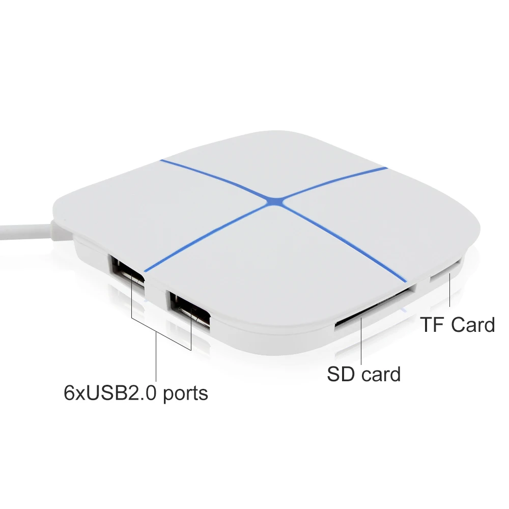 usb hub with card reader 