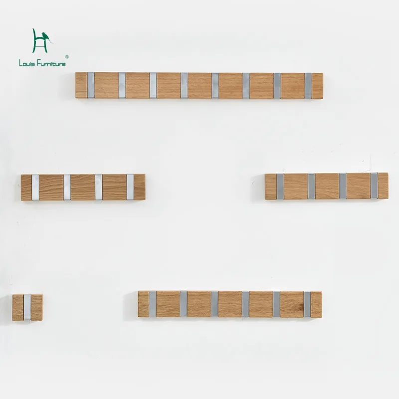 Louis Fashion Coat Racks Solid Wood Hat Hanging Creative Clothes Hanger Wall Shelf | Мебель