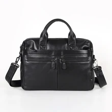 Maxdo Promotion Real First Layer Genuine Leather Briefcase Portfolio Men Messenger Bags #M7122