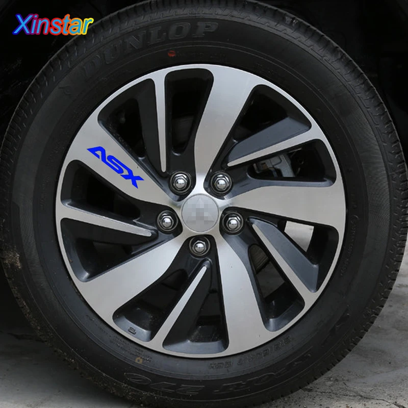 4 шт./лот стикер для автомобиля MITSUBISHI ASX 2011 2012 2013 2014 2015 автомобильные
