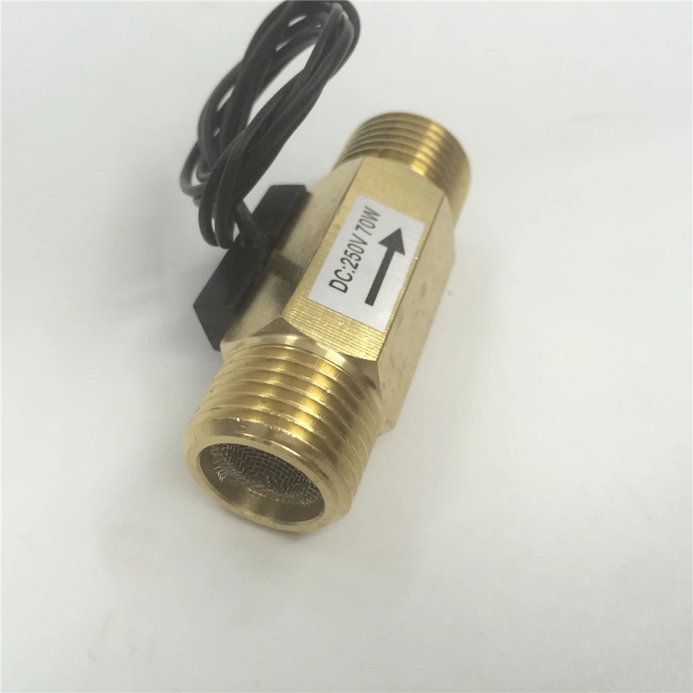 G1/2 &quotDC250V 70 Вт внешние зубы Reed Тип Магнитная водонагреватель индукции латунь