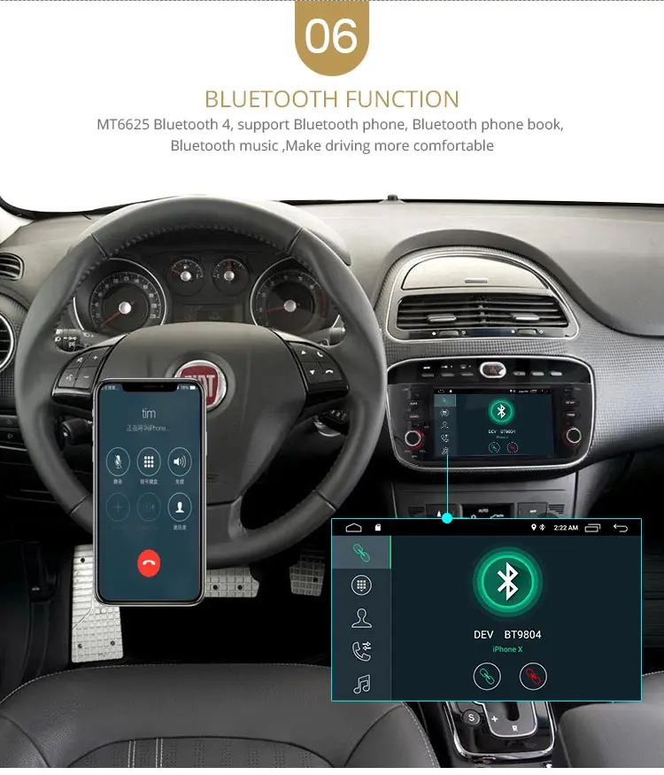 Perfect LJDA 1 din Auto Radio Android 9.1 Car Multimedia Stereo For Fiat Grande Punto Abarth Punto EVO Linea 2012 2013 2014 2015 WIFI 8 Perfect LJDA 1 din Auto Radio Android 9.1 Car Multimedia Stereo For Fiat Grande Punto Abarth Punto EVO Linea 2012 2013 2014 2015 WIFI 8