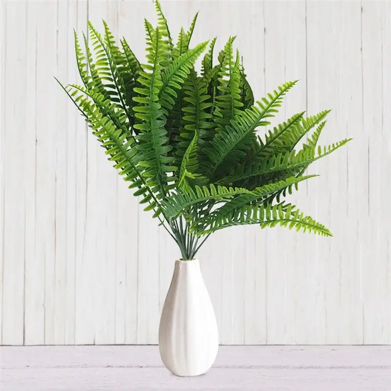 Creative Artificial Shrubs Decorative Artificial Plant Ferns Simulation Plant Plastic Flower Fern Wall Accessories Dropshipping