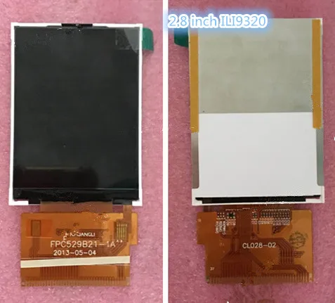 CPT 2 8 дюймовый 37PIN TFT ЖК-экран (без сенсорного экрана) ILI9320 Привод IC 240 * RGB 320 8/16Bit MCU
