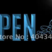 LK831 открыть лягушка Бар Пивной клуб паб светодиодный знак неонового света