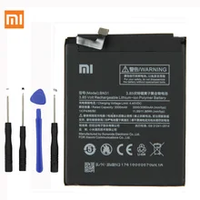 

Xiaomi Original BN31 Mi 5X Phone battery For Xiaomi Mi 5X Mi5X Redmi Note 5A 5A pro 3080m BN31