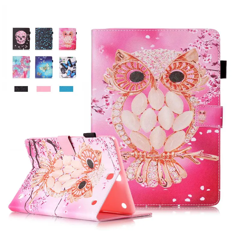

Fashion Flower Print Wallet Case For Samsung Tab A 9.7  Ultra Slim Cover Case for For Samsung Tab A 9.7 Flip PU Leather Case
