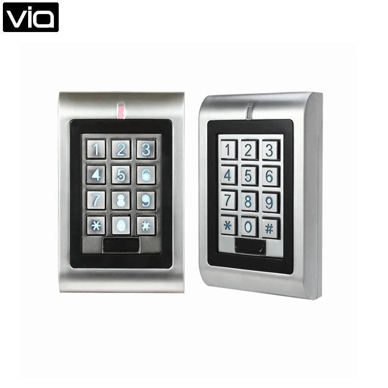 

SK1-R Free Shipping Outdoor Metal RFID Waterproof Keypad Reader, 125KHz ID Card Reader