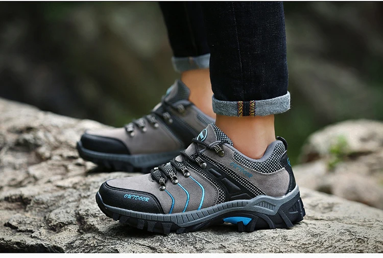 JINTOHO новая мужская уличная походная обувь спортивные кроссовки для мужчин Уличная альпинистская обувь дешевая горная обувь спортивные кроссовки