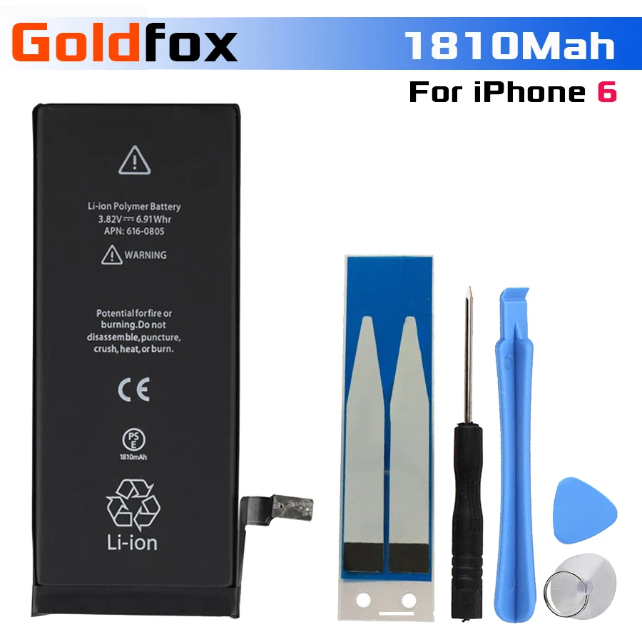 

High Capacity for iphone 6 6 s Plus battery Li-ion Internal Battery Replacement for iPhone 7 Plus Battery With Repair Tools