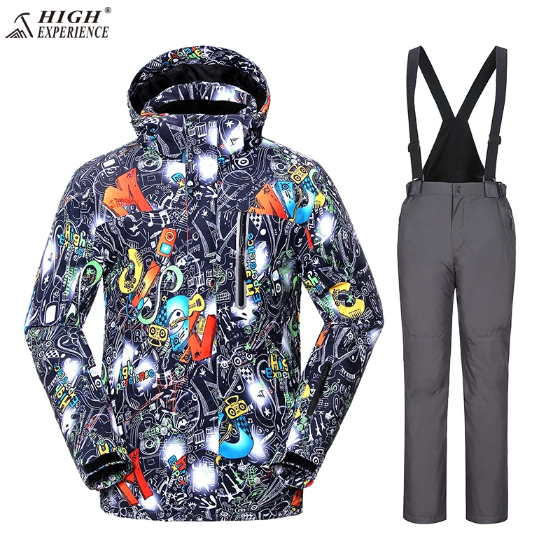 Envío libre del juego de esquí hombres esquí y Snowboard Sets Super caliente impermeable Snowboard invierno nieve alta experiencia