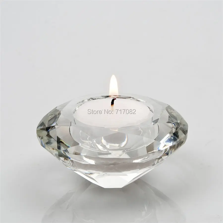 Free Shipping Crystal Candle Holder Tealight Holders Gl Crystal Candle Holder Tealight Holders Gl Tea Light Candlestick For Wedding Decor Home Centerpieces