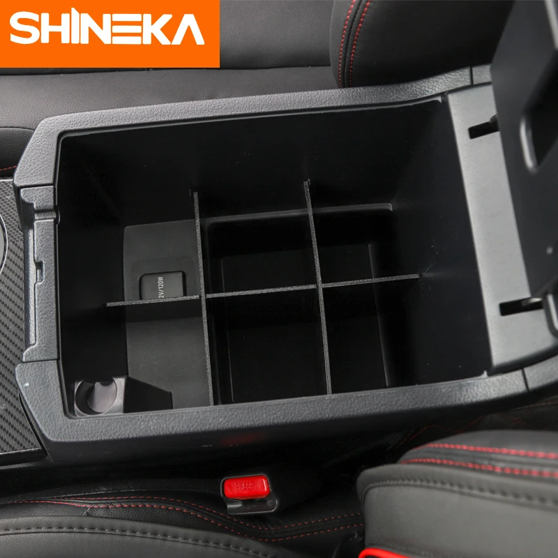 SHINEKA модифицированный подлокотник для салона автомобиля контейнер хранения Co pilot