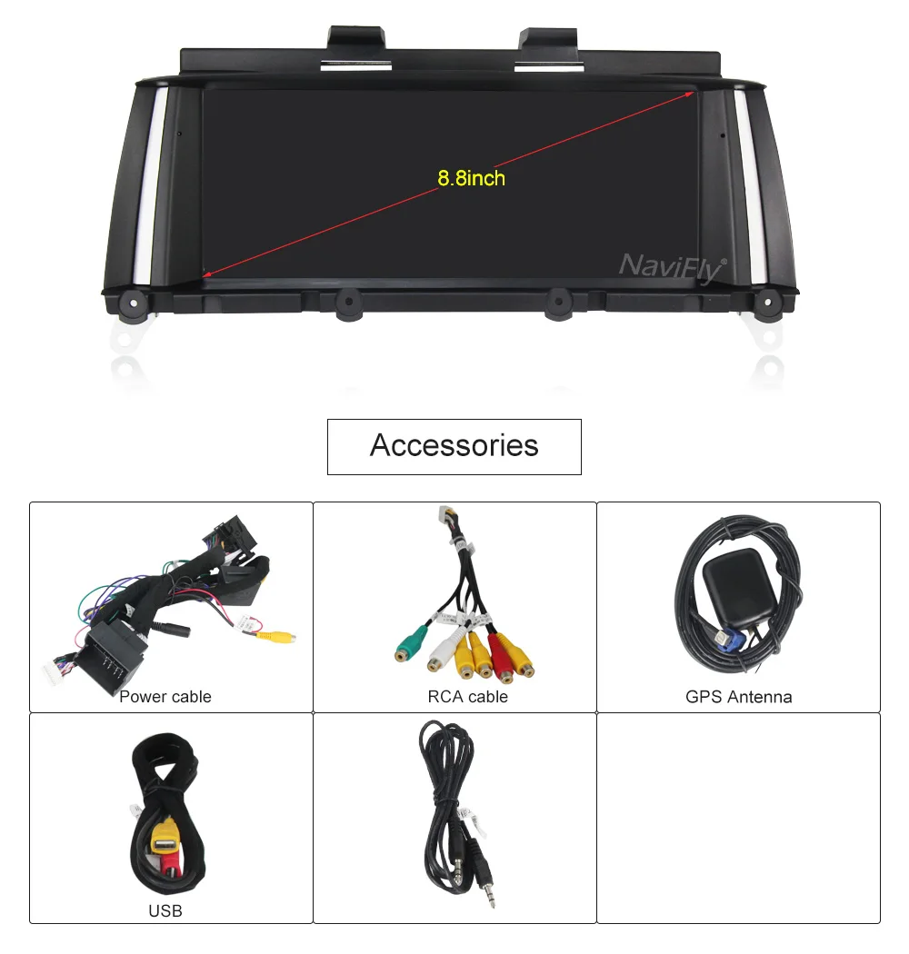 Android 9.0 8Core 4G+64G 4G LTE car radio multimedia player GPS For BMW X3 F25(2010-) X4 F26(-) original CIC/NBT