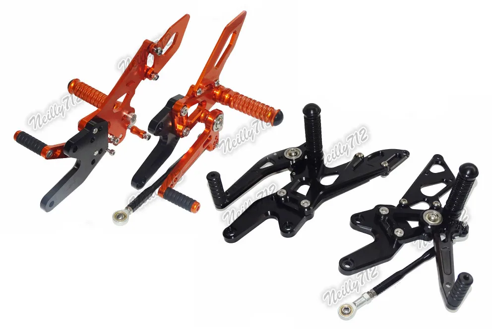 Motorcycle CNC Adjustable Rider Rear Sets Rearset Footrest Foot Rest
