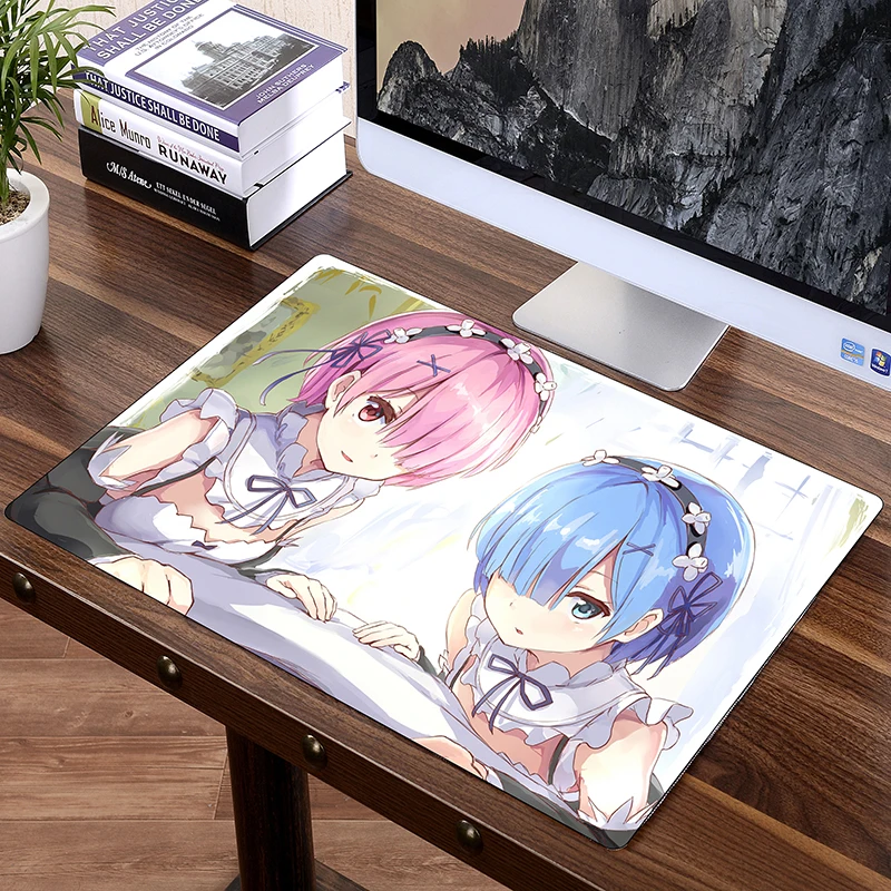 

FFFAS 60x40cm Big Mouse Pad Mat Cute Gamer Speed Model Anime Mousepad Super Table Game XL Cushion for Computer PC Latop Notebook