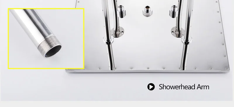 Ceiling Dart Concealed Embedded Wall Multi-Function Thermostatic Shower Shower Set with Lifting Rod Ceiling Spray Shower (15)