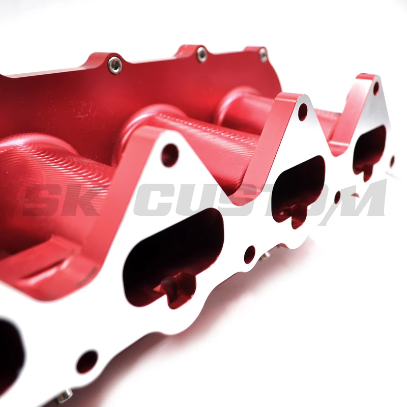SK CUSTOM заготовка EVO впускной коллектор + Корпус дроссельной заслонки топливная