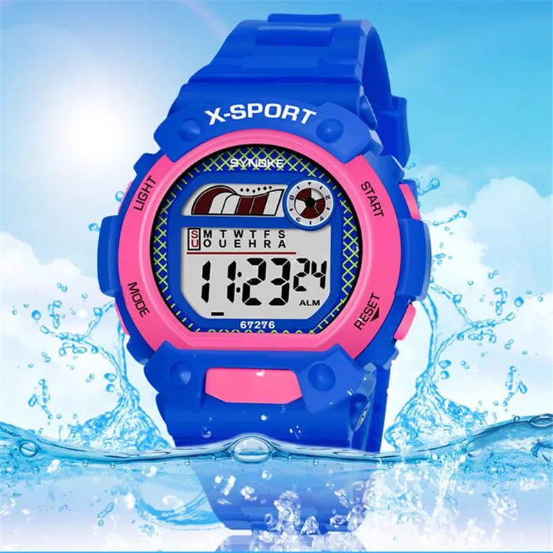 

Montre Enfants Children Wrist Watch Fashion Kids Watch Led Waterproof Digital Sports Watch For Boys Girls Student Reloj De Ninos
