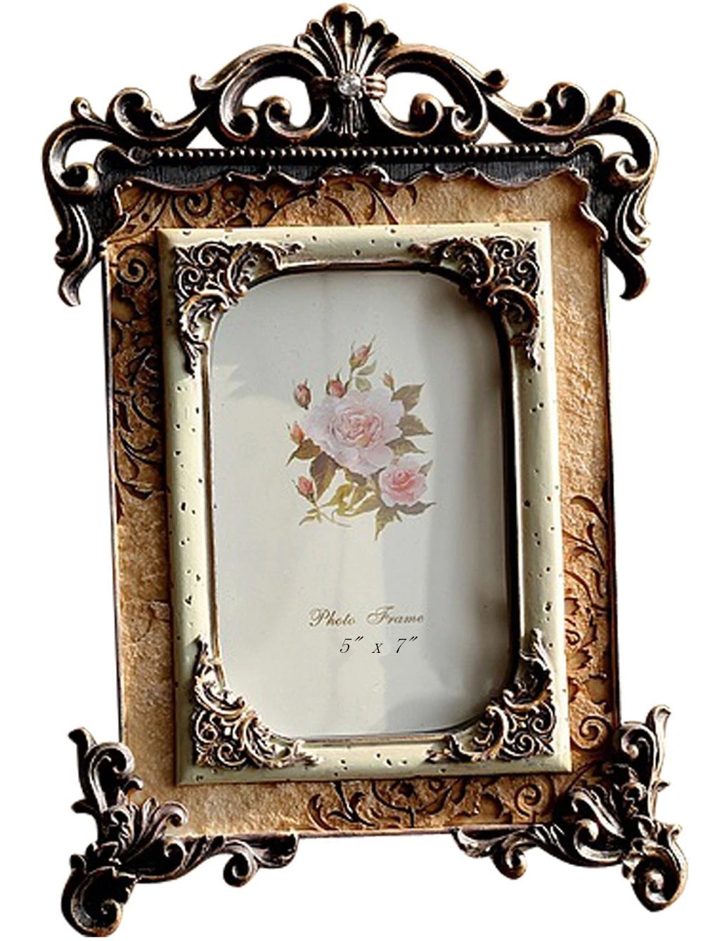 Giftgarden إطارات صور ذهبية عتيقة 5 7 إطار صور أوروبي هدية زفاف ديكورات طاولة Photo Frame Wedding Frame Weddingpicture Frame Aliexpress